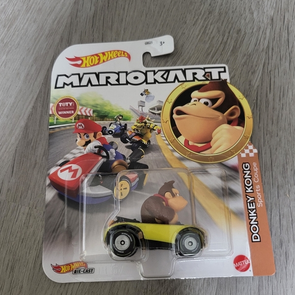Hot Wheels Toys Hot Wheels Mario Kart Donkey Kong Standard Kart